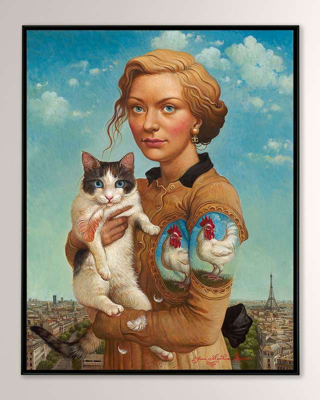 "Wish You Blue Sky" Limited Edition Giclee Canvas Wall Art
